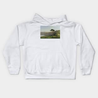 Lake Albano by George Inness Kids Hoodie